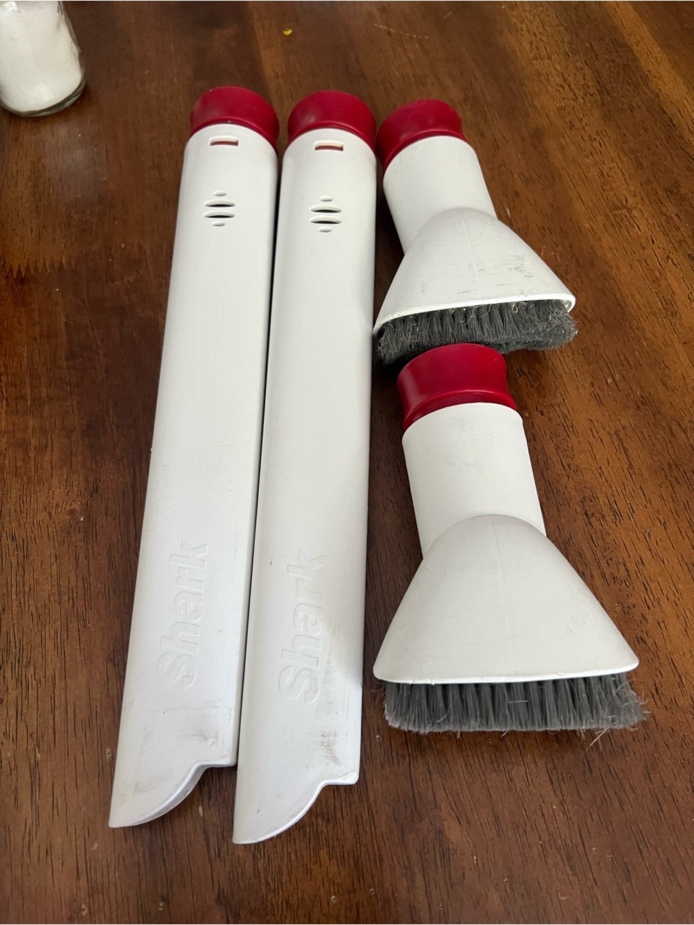 Shark White and Red Vacuum Attachment Tool Set